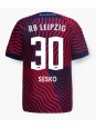 Moški Nogometna dresi replika RB Leipzig Benjamin Sesko #30 Gostujoči 2023-24 Kratek rokav